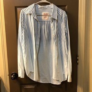 Button Down - Flannel Stripped Shirt